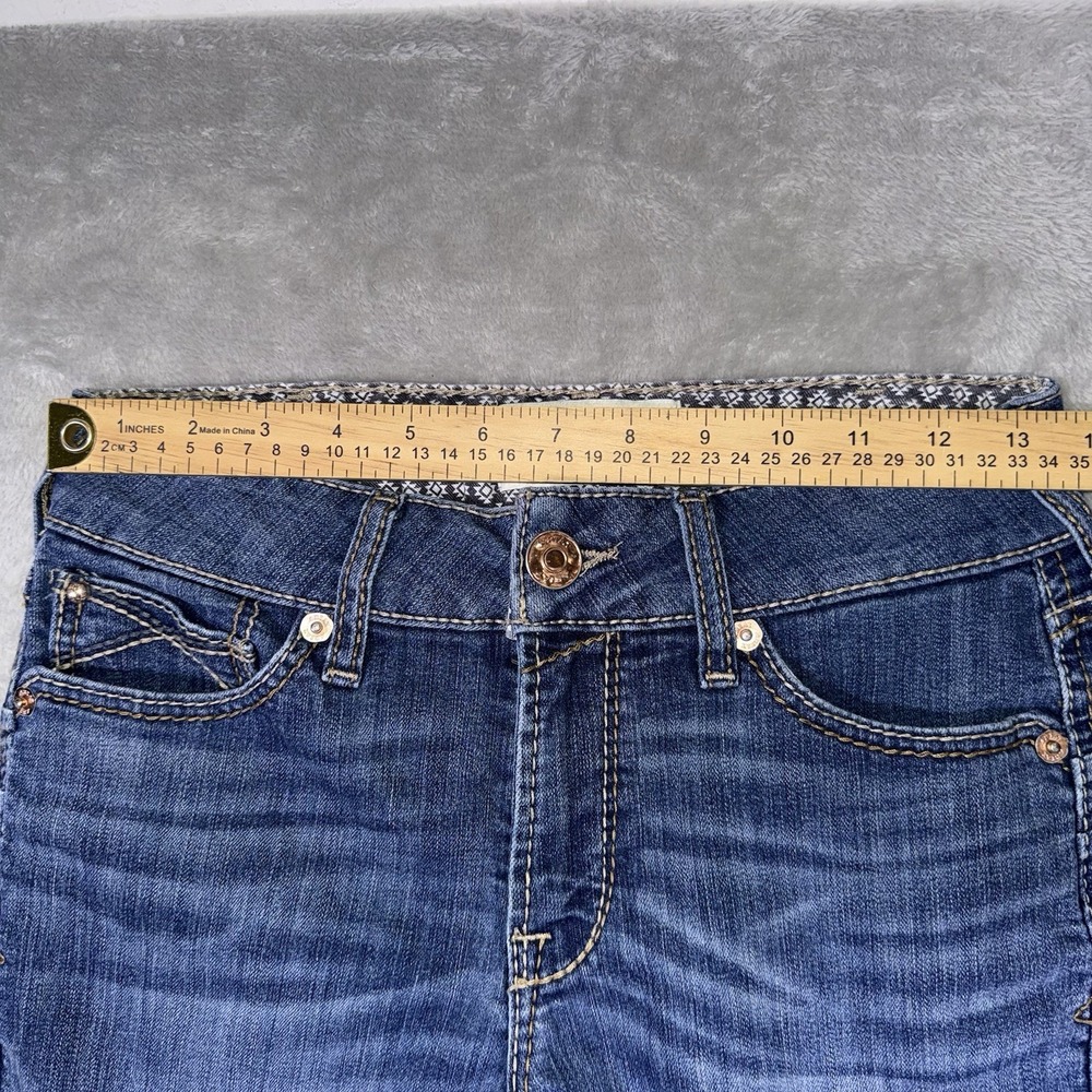 Ariat Real Denim Rosa Jeans Womens 27s Bootcut Stretch Cowgirls Western Rodeo - Picture 4 of 14